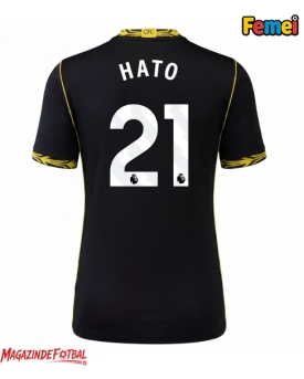Chelsea Jorrel Hato #21 Tricou Fotbal Replică 2026-27 Femei Deplasare Chelsea Jorrel Hato #21 Tricou Fotbal Replică 2026-27 Femei Deplasare